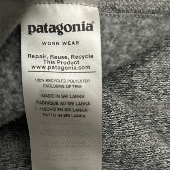 Patagonia Heather Gray Full-Zip Jacket - Picture 7 of 7